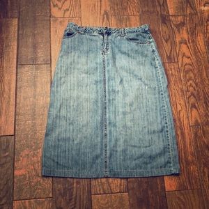 Jean skirt